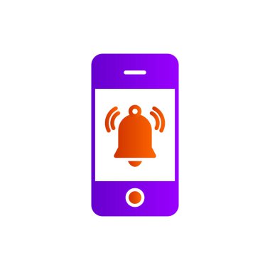 Alarm saat vektör simgesi