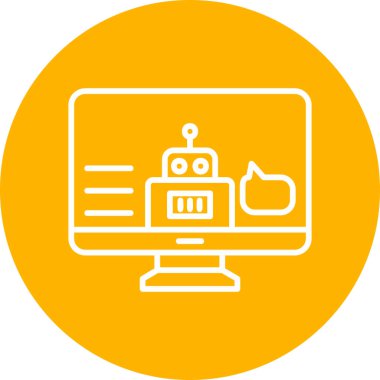 Kişisel ve ticari kullanım için yardımcı illüstrasyon simgesi tasarımı.