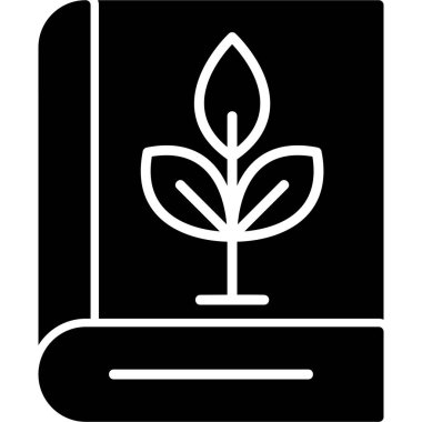 Kitap simgesi, modern tasarım illüstrasyonu