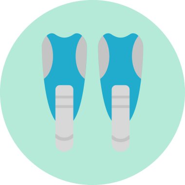 Palet basit simgesi, vektör çizim