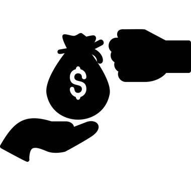 Haraç web simgesi basit illüstrasyon