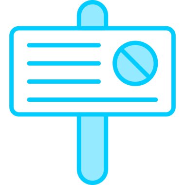 Modern simgeyi, vektör illüstrasyonunu protesto et