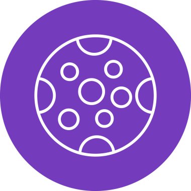 Ayın soyut web renk çizimi  