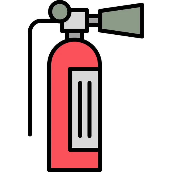 Ilustración Vector Icono Web Fire Extinguisher — Archivo Imágenes Vectoriales