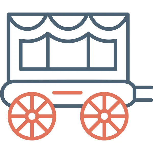 Icono Moderno Transporte Ilustración Vectorial — Vector de stock