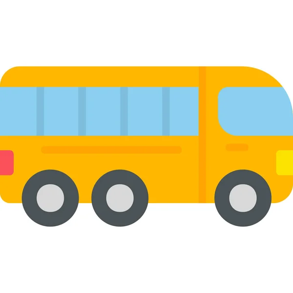 Ícone Ônibus Ilustração Design Moderno — Vetor de Stock