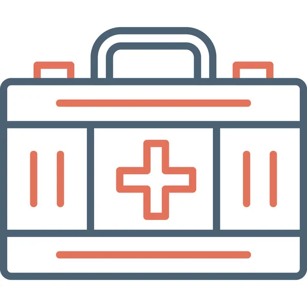 First Aid Kit Vector Icon — Stock Vector