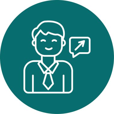 Seo simgesinin vektör illüstrasyonu