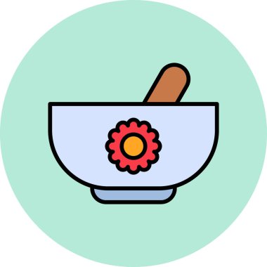 Gıda simgesinin vektör illüstrasyonu