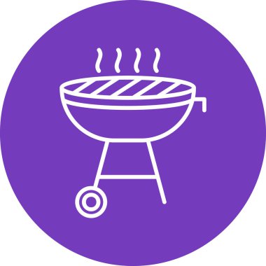 Izgara ızgara vektör ikonu. resimleme