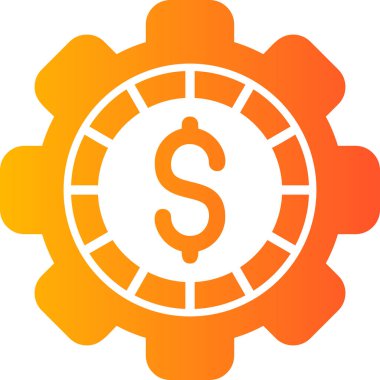 Mali seçenekleri vektör simgesi. Düz sembolü, kırmızı renkli, yuvarlak açılar, beyaz arka plan tarzıdır