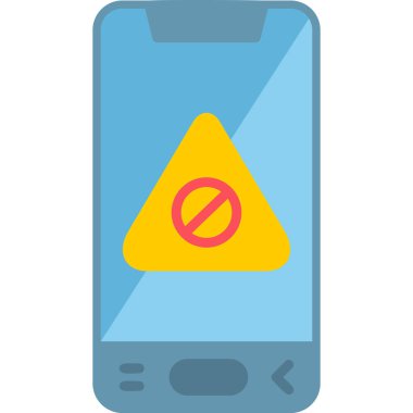 Telefon simgesinin vektör illüstrasyonu