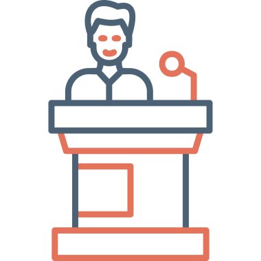 hoparlör vektör illüstrasyonu