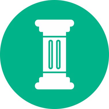 sütun simgesinin vektör çizimi 