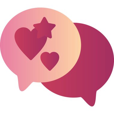 konuşma kabarcığı vektör çizimi