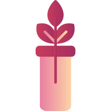 Gmo modern simge, vektör illüstrasyonu