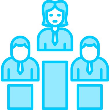 İş ekibi. Web simgesi