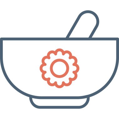 Yemek. Web simgesi basit illüstrasyon