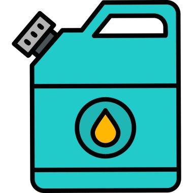 yakıt simgesi basit web illüstrasyonu