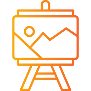 resim ikonu vektör illüstrasyonu