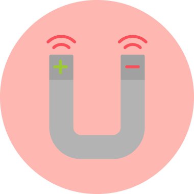 mıknatıs simgesi vektör çizimi