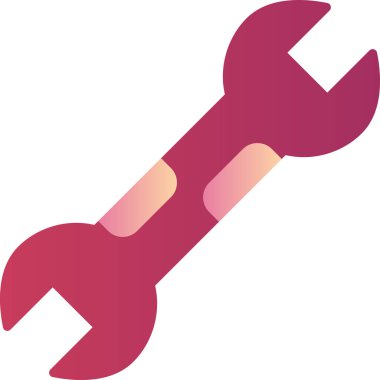 İngiliz anahtarı. Web simgesi basit tasarım