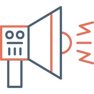 Gürültü modern simge, vektör illüstrasyonu 