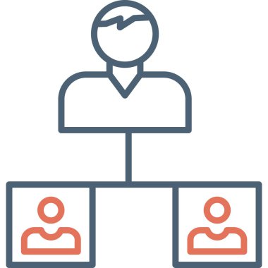 Ağ modern simgesi, vektör illüstrasyonu 