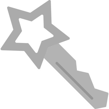 vektör anahtar becerileri simgesi renk arkaplanında izole