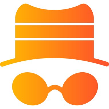 Spyware modern simge vektör çizimi