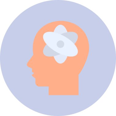 Felsefe modern simge, vektör illüstrasyonu