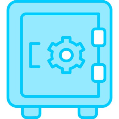 Security Box  icon vector illustration
