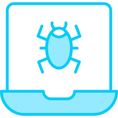 Bilgisayar. Web simgesi basit illüstrasyon