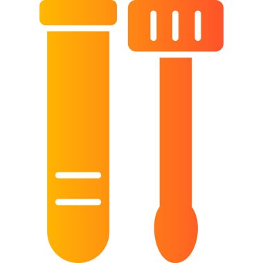 Pamuklu çubuk. Web simgesi basit tasarım