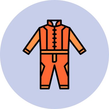 Ceket simge vektör çizim