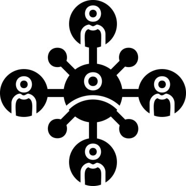 Ağ modern simgesi, vektör illüstrasyonu 