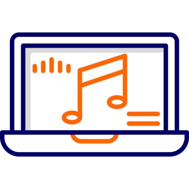 Bilgisayar. Web simgesi basit illüstrasyon