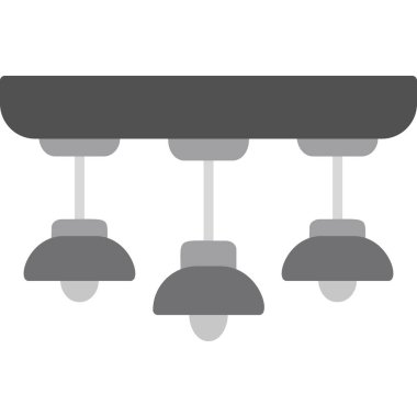 Lamba simgesi vektör illüstrasyonu asılıyor