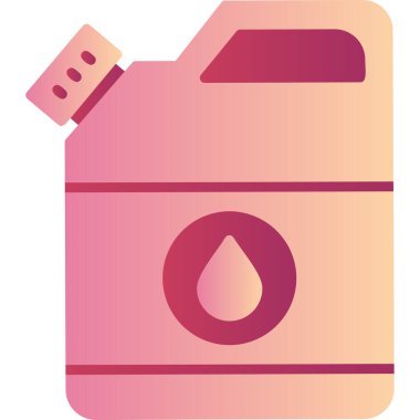 yakıt simgesi basit web illüstrasyonu