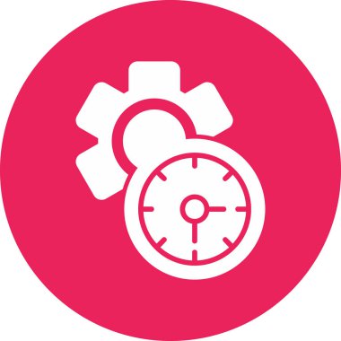 Çalışma Saati, zaman yönetimi vektör illüstrasyonu