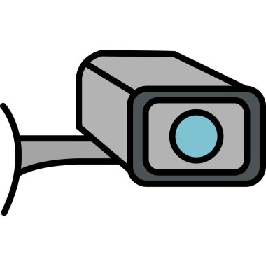 CCTV simge vektör çizim