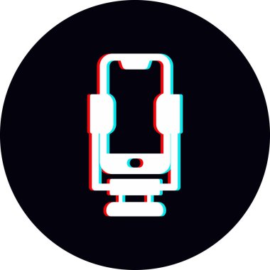 Smartphone Simgesi, vektör illüstrasyonu