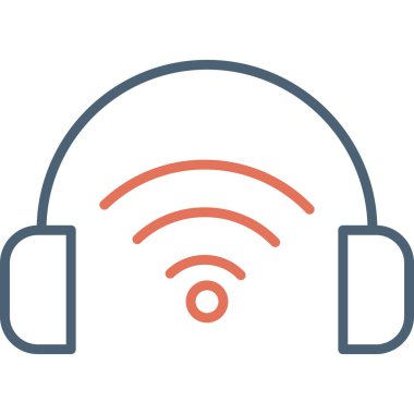 Çevrimiçi yayın. Web simgesi basit tasarım