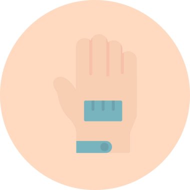 el simgesi vektör illüstrasyonu