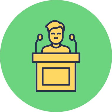 hoparlör vektör illüstrasyonu