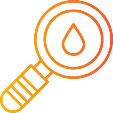 Arama simgesi vektör illüstrasyonu 