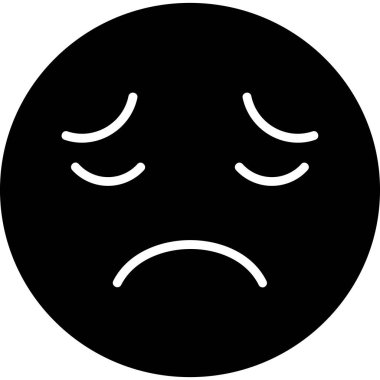 Yüz ifadesi. Basit tasarım