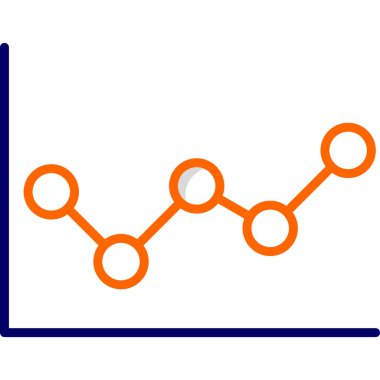 Satır çizelgesi simgesi, modern tasarım illüstrasyonu