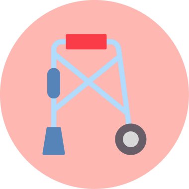 Modern hastane simgesinin vektör illüstrasyonu