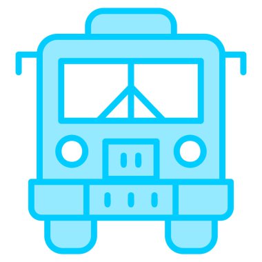 tren. Web simgesi basit illüstrasyon